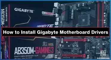 How to Install (Gigabyte's) Aorus Motherboard Drivers for Windows 11/10