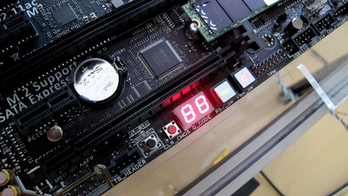 Defining what the 00 error code means on motherboards