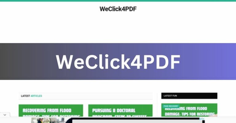 WeClick4PDF – Gain Your Knowledge!